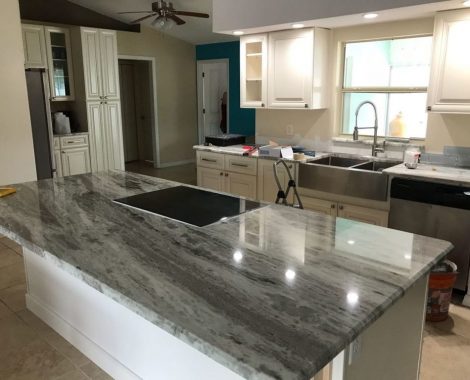 Renovate kitchen & bathroom